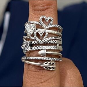 5 Pandora ring lot size 7.5/8